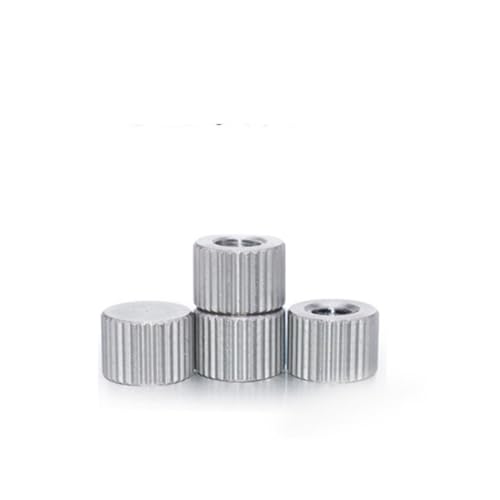 5 STÜCKE M2 M2.5 M3 M4 M5 M6 Edelstahl Gerändelter Kleiner Kopf Rundes Blindes Ende Hand Daumen Mutter(M5) von SEIDER