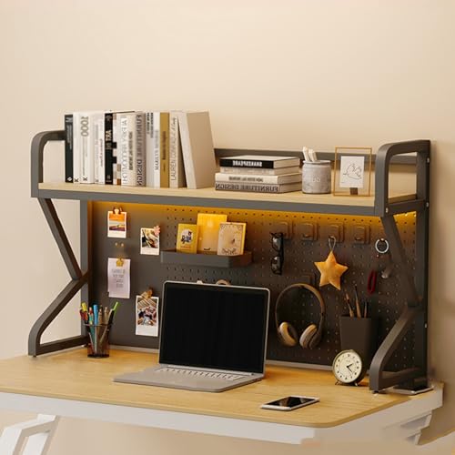 Schreibtisch-Bücherregal für Studentenwohnheime(Black Single Layer,70cm/27.5 in) von SEIFE