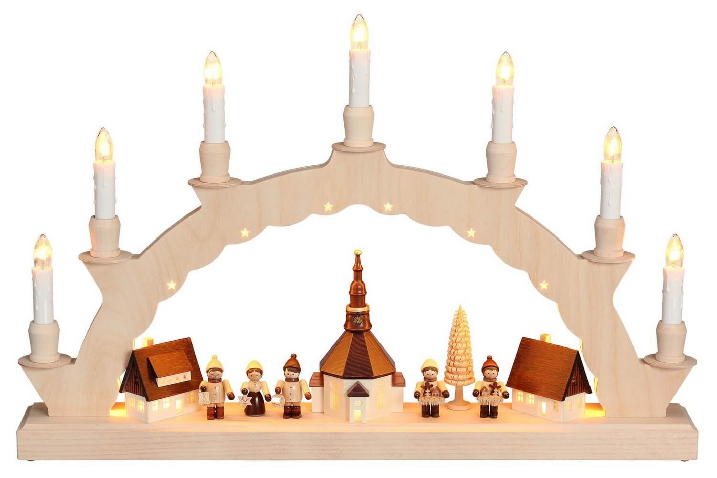 SEIFFEN.COM by Nestler LED Schwibbogen LED Schwibbogen Seiffener Dorf Kinder und 3-facher Beleuchtung, Schwibbogen mit Romy Thiel Figuren, Original von Nestler-Seiffen SEIFFEN.COM by Nestler LED Schwibbogen LED Schwibbogen Seiffener Dorf Kinder und 3-facher Beleuchtung, Schwibbogen mit Romy Thiel Figuren, Original von Nestler-Seiffen von SEIFFEN.COM by Nestler