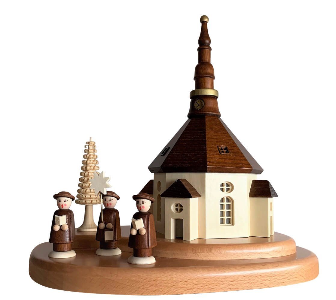 SEIFFEN.COM by Nestler Weihnachtsdorf Sockelbrett Seiffener Kirche mit Kurrende von Nestler-Seiffen, Handarbeit aus dem Erzgebirge/ Deutschland!, Original Seiffen! SEIFFEN.COM by Nestler Weihnachtsdorf Sockelbrett Seiffener Kirche mit Kurrende von Nestler-Seiffen, Handarbeit aus dem Erzgebirge/ Deutschland!, Original Seiffen! von SEIFFEN.COM by Nestler