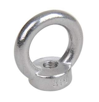 SEILFLECHTER Augenmutter M6 Edelstahl (aisi 316) Silber von Seilflechter