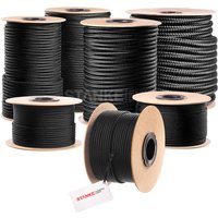 Polypropylen Seil geflochten pp Seil Polypropylenseil schwarz Festmacher Flechtleine Tauwerk Tau Reepschnur, 14mm, 200m - Seilwerk Stanke Polypropylen Seil geflochten pp Seil Polypropylenseil schwarz Festmacher Flechtleine Tauwerk Tau Reepschnur, 14mm, 200m - Seilwerk Stanke von SEILWERK STANKE