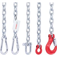 Seilwerk Stanke - 75cm Befestigungsset zur Aufhängung von Hängematte, Hängesessel, Boxsack, mit Stahlkette 6 mm + Schäkel 8mm Seilwerk Stanke - 75cm Befestigungsset zur Aufhängung von Hängematte, Hängesessel, Boxsack, mit Stahlkette 6 mm + Schäkel 8mm von SEILWERK STANKE