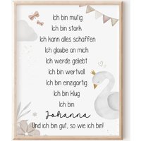Affirmationsposter Kinderzimmer Personalisiert A4 A3 Affirmationen Glaubenssätze Für Kinder Wandbild Poster Geschenk Mädchen Boho Affirmationsposter Kinderzimmer Personalisiert A4 A3 Affirmationen Glaubenssätze Für Kinder Wandbild Poster Geschenk Mädchen Boho von SEIUNIQUE