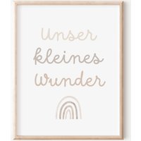 Poster Spruch A4 A3 "Unser Kleines Wunder" Babyzimmer Kinderzimmer Wandbild Geschenk Für Mädchen Und Jungen Geburt Taufe Poster Spruch A4 A3 "Unser Kleines Wunder" Babyzimmer Kinderzimmer Wandbild Geschenk Für Mädchen Und Jungen Geburt Taufe von SEIUNIQUE