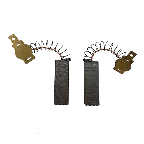 1 Paar Kohlebürsten Ersatz, 6,3 x 11 x 32 mm Elektromotor-Kohlebürsten Elektrowerkzeug Reparaturteil für Staubsauger von SEIWEI