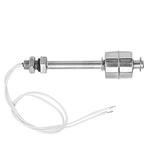 1 Stück Flüssigkeitsstandssensor, 150 mm Vertikaler Edelstahl Flüssigkeitsstandssensor Horizontaler Schwimmerschalter für Wassertank Pool Waschbecken Fischbecken von SEIWEI
