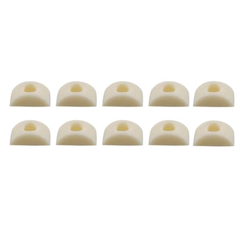 10 Stück Muttern aus Nylon, Abstandshalter, Halbmond-Unterlegscheiben, Möbelmuttern-Verbinder für Bettrahmen, Kleiderschränke, Schränke, Tische (M10) von SEIWEI