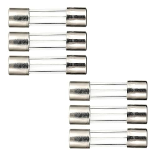 3/6/9/12 PCS Professionell 5 * 20mm Auto Glasrohrsicherungen, Schnelle Schlag Glassicherung, Fast Schlag Glas Sicherungen 125/250 V, 32 mA bis 20 A für Haushaltsgeräte mit Netzstecker 3/6/9/12 PCS Professionell 5 * 20mm Auto Glasrohrsicherungen, Schnelle Schlag Glassicherung, Fast Schlag Glas Sicherungen 125/250 V, 32 mA bis 20 A für Haushaltsgeräte mit Netzstecker von SEIWEI