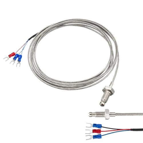5M Kabel, M8 Gewinde, Thermoelement-Temperaturfühler Typ K, 0-400℃, Edelstahl, Schraubgewinde, für Temperaturmessung, regelung und Mini-Board-SPI-Schnittstellenmodul 5M Kabel, M8 Gewinde, Thermoelement-Temperaturfühler Typ K, 0-400℃, Edelstahl, Schraubgewinde, für Temperaturmessung, regelung und Mini-Board-SPI-Schnittstellenmodul von SEIWEI