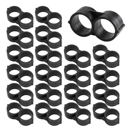 Bewässerung System Endverschluss, 20stk Schlauch Verbinder, Schlauchverbinder Tröpfchenbewässerung Schlauchadapter für 16mm Tropfschlauch Bewässerung System Endverschluss, 20stk Schlauch Verbinder, Schlauchverbinder Tröpfchenbewässerung Schlauchadapter für 16mm Tropfschlauch von SEIWEI