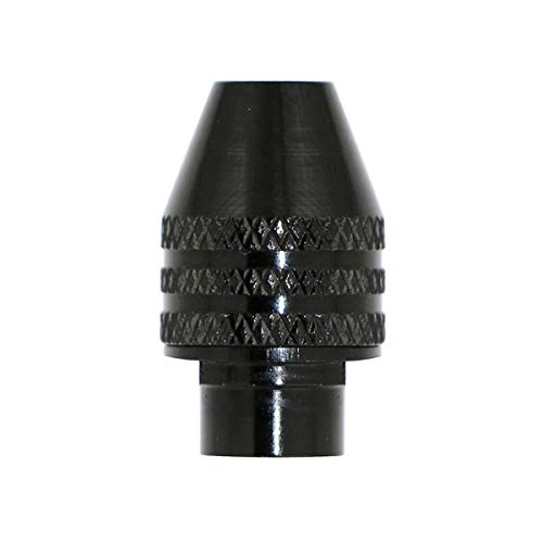 Mini 3-Backen-Bohrfutter, 0,3–3,2 mm Universalfutter Mini Quick Change Schnellspannbohrfutter Schraubendreher Adapter (M7 x 0,75mm Lang) von SEIWEI
