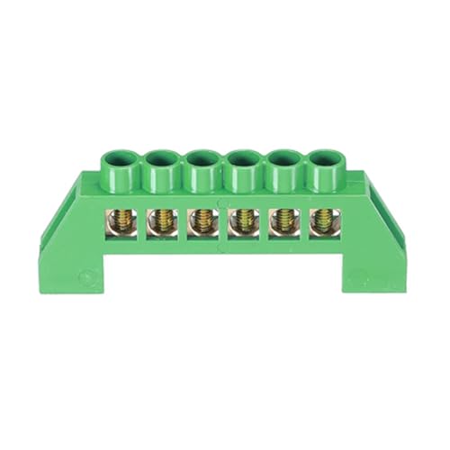 Modell G 6 Positionen Klemmenblock Stromschiene: Schraubklemmen Messing, Erdungsstreifen Block, DIN-Schiene Typ Bottom Seat, Schraubblock Barriere Messingstreifen Modell G 6 Positionen Klemmenblock Stromschiene: Schraubklemmen Messing, Erdungsstreifen Block, DIN-Schiene Typ Bottom Seat, Schraubblock Barriere Messingstreifen von SEIWEI