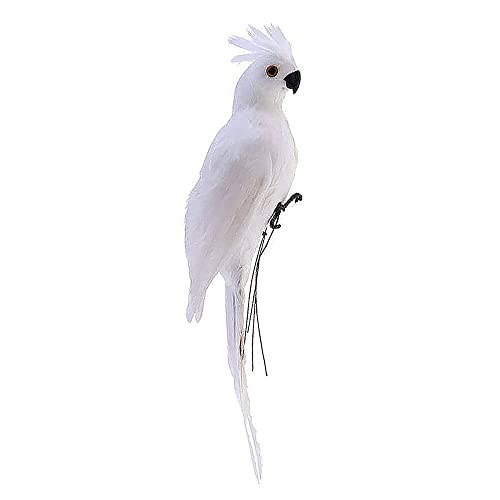 Papageien-Party-Dekorationen, 2 Stück, 35 cm, tropische Tier-Vogel-Party-Dekorationen, Papageien-Outdoor-Dekoration für Kindergeburtstag, Zuhause, Babyzimmer, Kinderzimmer, Klassenzimmer (Stil E) von SEIWEI