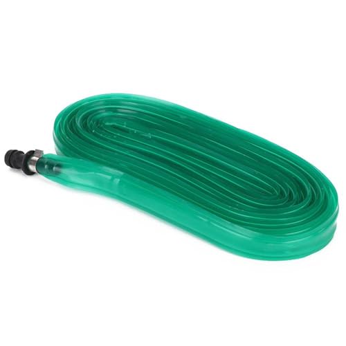 SEIWEI Feines Sprühschlauch, 2 Meter Länge Schlauchregner Sprühregner Beregnungsfläche Rasensprenger Gartenschlauch, Grün von SEIWEI