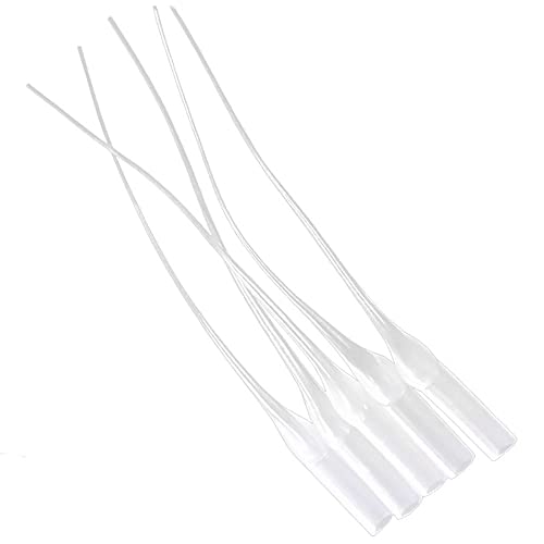 SEIWEI Glue Micro-Tips Weiß Kleber Spender Mikrospitzen Pipette Tropfer für Labor Dosierung Kleber Spender Basteln (100 Stück 12 cm) von SEIWEI