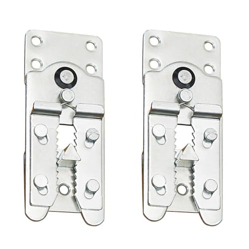 Sektionale Möbelverbinder, 135mm Sofa Schnapp Verbinder Befestigung Couch-Clips (2er Pack) von SEIWEI