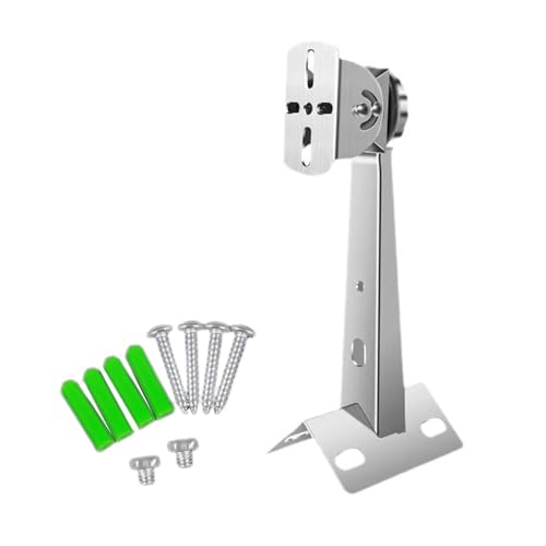 Wandhalterung für Überwachungskamera, Einstellbarer Winkel 360°-Drehung Metall Halterung, für Wand, Decke, Mast im Innenbereich wie Küche, Bad, Büro Wandhalterung für Überwachungskamera, Einstellbarer Winkel 360°-Drehung Metall Halterung, für Wand, Decke, Mast im Innenbereich wie Küche, Bad, Büro von SEIWEI