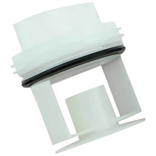 Waschmaschine Ablassschraube Kompatibel mit WM1095/1065 WD7205 Siemens Bosch, Ablaufpumpe Abdeckung Fusselsieb Ersatz Zubehör (weiß) von SEIWEI