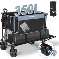 Sekey - Bollerwagen 4XL Doppel Bollerwagen Faltbar mit 2 Schichten 350L 150KG Faltbarer Transportwagen Zusammenfaltbar aus 4 Richtungen - Extra Sekey - Bollerwagen 4XL Doppel Bollerwagen Faltbar mit 2 Schichten 350L 150KG Faltbarer Transportwagen Zusammenfaltbar aus 4 Richtungen - Extra von SEKEY