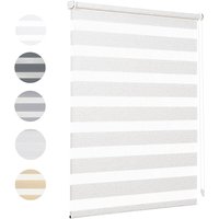 Doppelrollo 90x100cm Leinen Duo Rollo Klemmfix ohne Bohren Zebrarollo Fensterrollo Klemmrollo Seitenzugrollo Rollos Jalousie Faltrollo für Fenster Doppelrollo 90x100cm Leinen Duo Rollo Klemmfix ohne Bohren Zebrarollo Fensterrollo Klemmrollo Seitenzugrollo Rollos Jalousie Faltrollo für Fenster von SEKEY