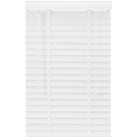 Sekey Holzjalousie Weiß 90x160cm Jalousie 50mm Holz Jalousie Holzmaserung Jalousette Echtholz Sekey Holzjalousie Weiß 90x160cm Jalousie 50mm Holz Jalousie Holzmaserung Jalousette Echtholz von SEKEY