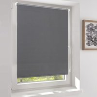 Verdunklungsrollo ohne Bohren Klemmfix Doppelseitig gleichfarbig Freihängendes Seitenzugrollo effektiver Sonnenschutz und Sichtschutz Rollo von SEKEY