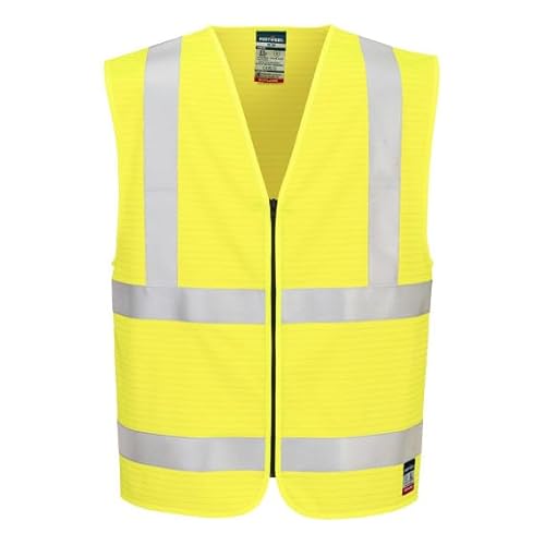 Bizflame FR615 Sicherheitsweste mit feuerfestem Reißverschluss Bizflame FR615 Sicherheitsweste mit feuerfestem Reißverschluss von SEKURECO