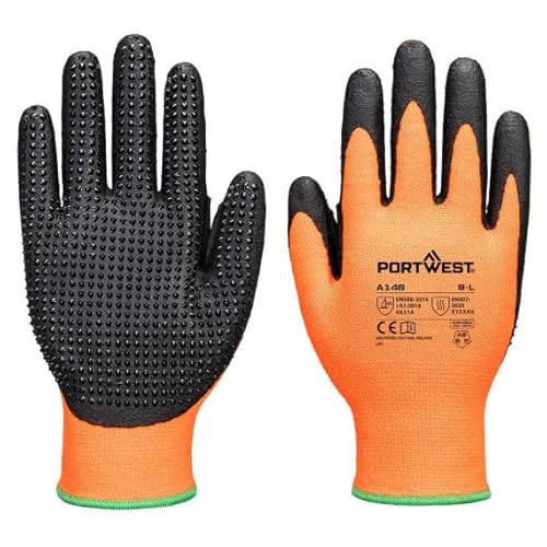 Nitrilhandschuh mit hohen Punkten Grip 13 A148 Nitrilhandschuh mit hohen Punkten Grip 13 A148 von SEKURECO