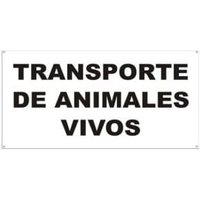 Schild Lebendtiertransport pvc 210x300mm rd20065 von SEKURECO