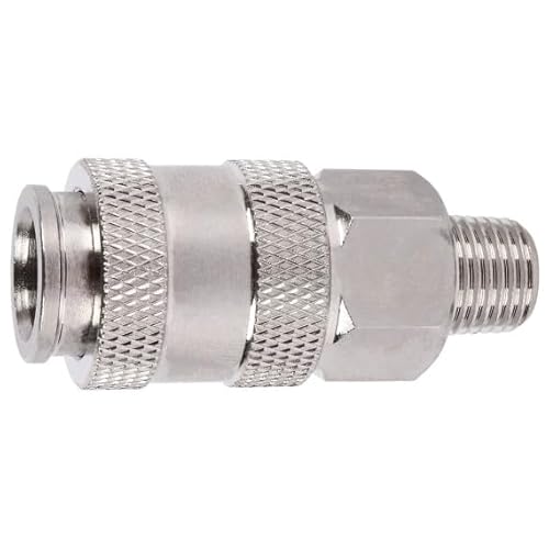 Sekureco Universal-Schnellstecker mit Außengewinde für pneumatische Anlagen von SEKURECO