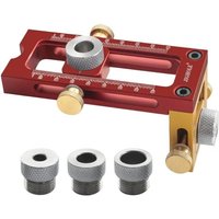 Verstellbares Taschenlochbohrschablonen-Set – 2-in-1-Bohrschablonen-Set für Querdübel von SELECT ZONE