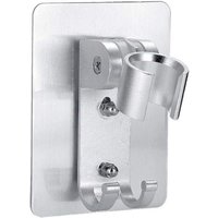 Wandmontierte Duschkopfhalterung – Duschkopfhalterung – Starker Klebstoff – Verstellbare Halterung für Duschbrause mit 2 Haken, Duschkopf- und Wandmontierte Duschkopfhalterung – Duschkopfhalterung – Starker Klebstoff – Verstellbare Halterung für Duschbrause mit 2 Haken, Duschkopf- und von SELECT ZONE