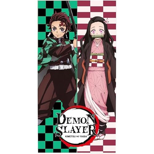 SELECTA VISION Toalla Demon Slayer Kimetsu no Yaiba microfibra von SELECTA VISION