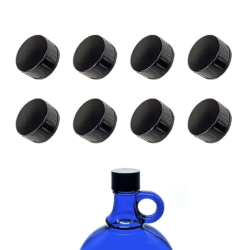 SELECTION ·1948 · ALBERTS · PREMIUM ALBERT PFÄFFLE Handschraubeverschluss-Sets für 2 Liter Glasballon aus Blauglas (Ersatzdeckel) (8er-Set) von SELECTION ·1948 · ALBERTS · PREMIUM ALBERT PFÄFFLE