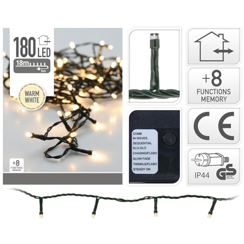 SELF IMPORT AGENCIES GUIRNALDA MULTIFUNCION 180 LEDS BLANCO CALIDO 220V 23m IP44 SELF IMPORT AGENCIES GUIRNALDA MULTIFUNCION 180 LEDS BLANCO CALIDO 220V 23m IP44 von Self Import Agencies