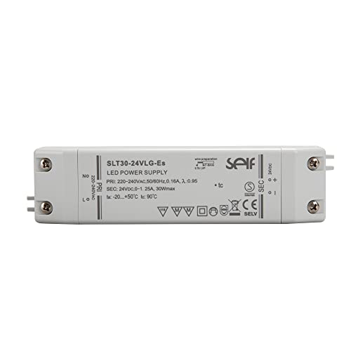 Self Electronics SLT30-24VLG-ES 24.0 V/DC/0-1.25 A 30 W IP20 von SELF