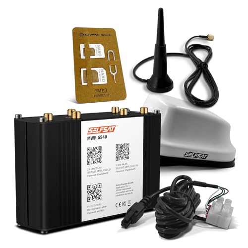SELFSAT MWR 5540 5G Cat 12 WLAN Router bis 2,6 Gbps inkl. SELFSAT 5G Antenne weiß SELFSAT MWR 5540 5G Cat 12 WLAN Router bis 2,6 Gbps inkl. SELFSAT 5G Antenne weiß von SELFSAT