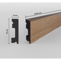 SELITSTYLE Sockelleiste FBL50 Eiche Ambiance 2000 x 50 x 15 mm wasserfest SELITSTYLE Sockelleiste FBL50 Eiche Ambiance 2000 x 50 x 15 mm wasserfest von SELIT