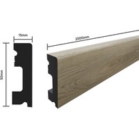 Selit - style Sockelleiste FBL50 Eiche Cottage 2000 x 50 x 15 mm wasserfest Selit - style Sockelleiste FBL50 Eiche Cottage 2000 x 50 x 15 mm wasserfest von SELIT