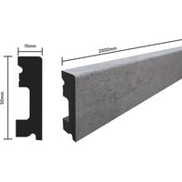 Style Sockelleiste FBL50 Fliese Patio 2000 x 50 x 15 mm wasserfest - Selit Style Sockelleiste FBL50 Fliese Patio 2000 x 50 x 15 mm wasserfest - Selit von SELIT