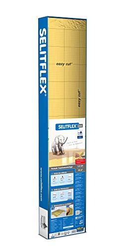 SELITFLEX 1,6 mm AquaStop - Verlegeunterlage für Parkett und Laminat mit Feuchteschutz (18 m²) von SELITFLEX