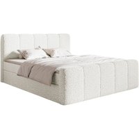 Cloudy ii - Boxspringbett 140x200 cm, mit Bettkästen und Topper, Bouclé Creme - Selsey Cloudy ii - Boxspringbett 140x200 cm, mit Bettkästen und Topper, Bouclé Creme - Selsey von SELSEY