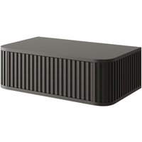 Ovarlo - Nachtkonsole mit Schublade, Schwarz, 63 cm - Selsey Ovarlo - Nachtkonsole mit Schublade, Schwarz, 63 cm - Selsey von SELSEY