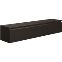 Selsey - Bemmi - TV-Hängeboard, Schwarz, 150 cm von SELSEY