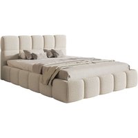 Selsey CLOUDY - Bett mit Polsterrahmen, Boucle-Bezug in Hellbeige, 140 cm Selsey CLOUDY - Bett mit Polsterrahmen, Boucle-Bezug in Hellbeige, 140 cm von SELSEY