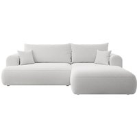 Selsey - Eckschlafsofa Ovo in L-Form grau mit Bouclé-Behälter rechts Selsey - Eckschlafsofa Ovo in L-Form grau mit Bouclé-Behälter rechts von SELSEY