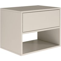 Selsey Framme – Nachttisch hängend mit Schublade und Fach, Kaschmirgrau, 50 cm Selsey Framme – Nachttisch hängend mit Schublade und Fach, Kaschmirgrau, 50 cm von SELSEY
