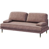 Selsey Kachave - Couch, Schlafsofa mit Liegefläche 83 x 200 cm, minimalistisch, 204 cm breit (Hellbraun Melange) von SELSEY