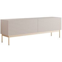 Selsey Linearis – TV-Lowboard 2-türig mit LED, Kaschmirgrau, 175 cm Selsey Linearis – TV-Lowboard 2-türig mit LED, Kaschmirgrau, 175 cm von SELSEY